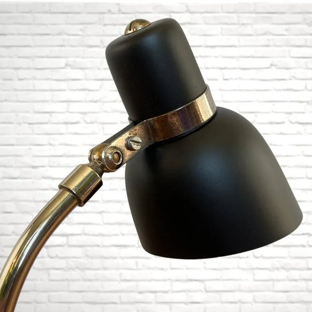 1930s Modernist Desk Lamp attributed to Nordic Company from Nordiska Kompaniet, Sweden, 1930s For Sale - Image 5 of 8