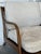 Teak 3-Seater Sofa With Spindle Back and Fabric Cushions Danish Mid-Century Modern 1960s For Sale - Image 4 of 12