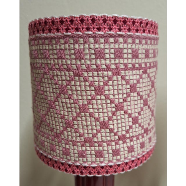 Textile Belgian Art Deco Table Lamp by Lamplove, 1930s For Sale - Image 7 of 10