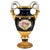 Metal 20th Century Snake Handle Vase Cobalt with Flower Painting and Gilding from Meissen, 20th, 1992 For Sale - Image 7 of 7
