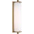 Modern Thomas O'Brien for Visual Comfort Signature Calliope Medium Bath Light in Hand-Rubbed Antique Brass with White Glass For Sale - Image 3 of 4