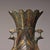 Chinoiserie Pair of Vintage Gold-Inlaid Bronze Peacock Vases - Asian Chinoiserie Archaic Vessels For Sale - Image 3 of 9