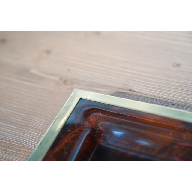 Mid-Century Acrylic and Metal Tray from Christian Dior, 1970s For Sale - Image 10 of 14