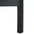 Early 21st Century Karyna Rattan & Glass Accent Table With Shelf in Black / Natural For Sale - Image 5 of 8