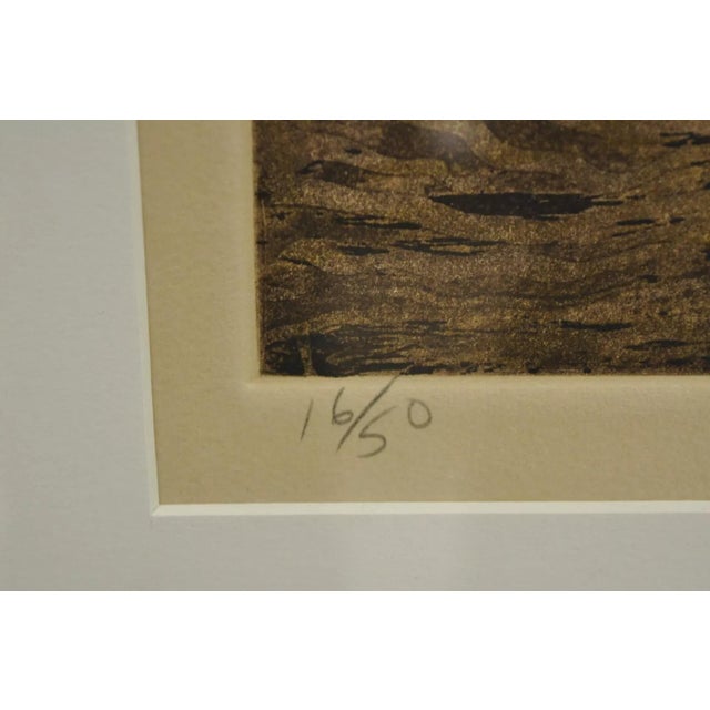 Lowell Nesbitt Vintage Lowell Nesbitt "Boots" 1974 Signed Limited Framed Art Print 16/50 For Sale - Image 4 of 10