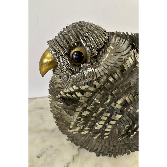 Mexican Mixed Metal Chick attributed to Alexander Blazquez For Sale - Image 10 of 12