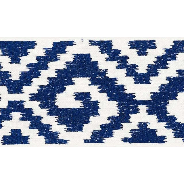 A wide linen tape with an ikat-like pattern that imparts a dash of boho chic. Sold as a 2-yard minimum Content: 80% Linen...