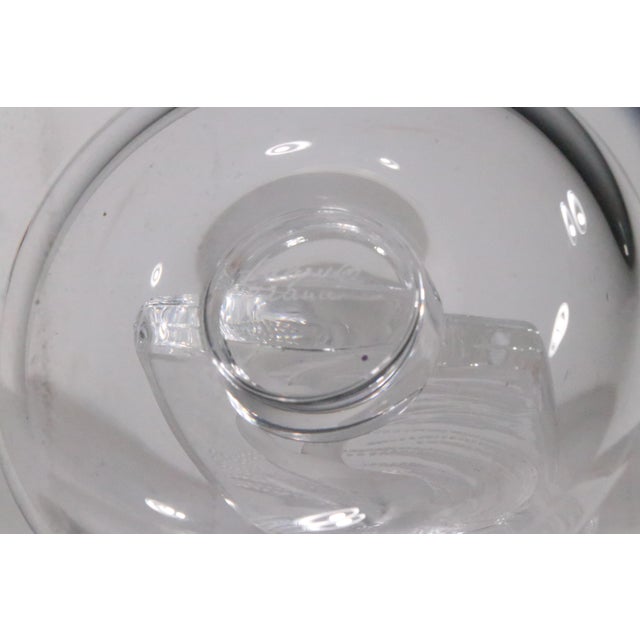 Lalique Mid 20th Century Lalique Naiade Ring Dish For Sale - Image 4 of 5