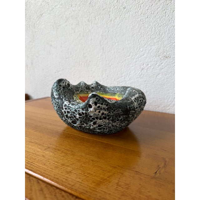 Ceramic Fat Lava Ashtray from Vallauris, 1960s For Sale - Image 7 of 14