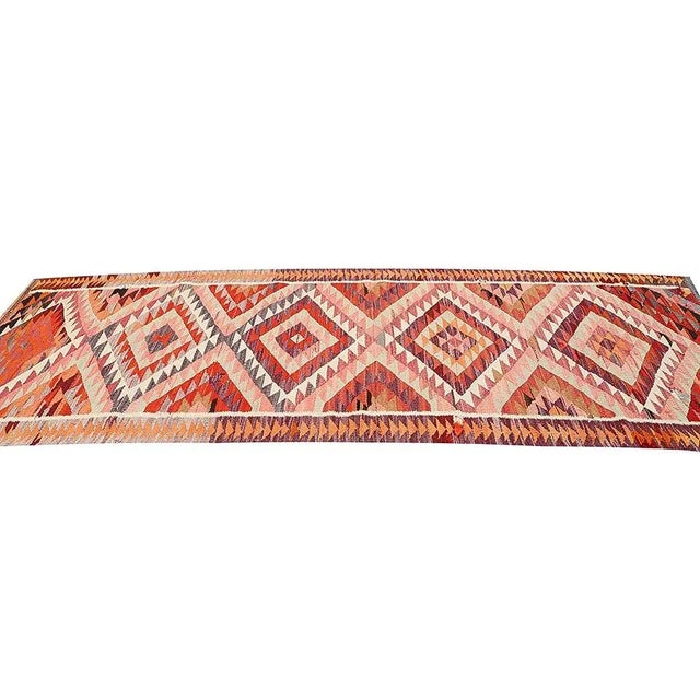 Vintage Kilim Runner For Sale - Image 4 of 7