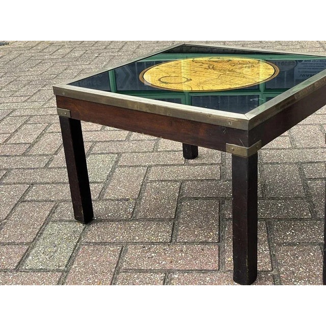 Vintage Brass Side Tables, Set of 2 For Sale - Image 10 of 13