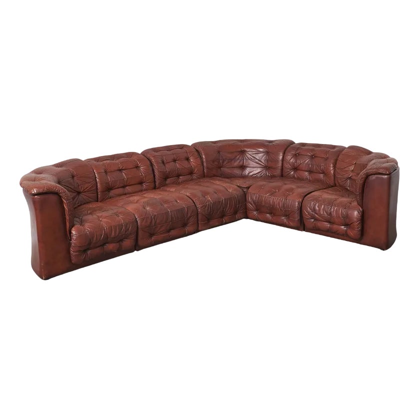 Modular Patchwork Sofa, 1970s, Set of 6 | Chairish