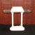 This Vintage White 1980s Halogen Desk Lamp has the clean, modernist design championed by Robert Sonneman and George...