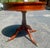 Wood 1950s Mersman 7494 Vintage Drum Pedestal Table For Sale - Image 7 of 16