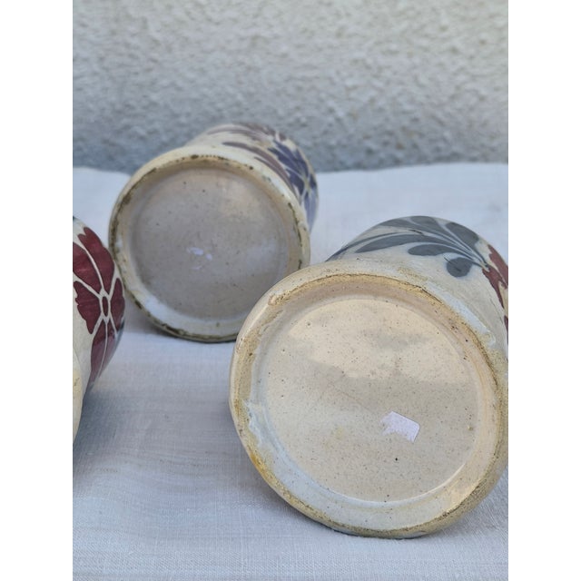 Antique Earthenware Mugs, Set of 6 For Sale - Image 10 of 18