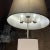 Mid-Century Modern 1970s White Cylinder Table Lamp Style of Kartell Italy For Sale - Image 3 of 13