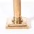 Bronze Art Deco Solid Bronze Plinth Base Corinthian Style Candleholders Signed Gorham For Sale - Image 8 of 15