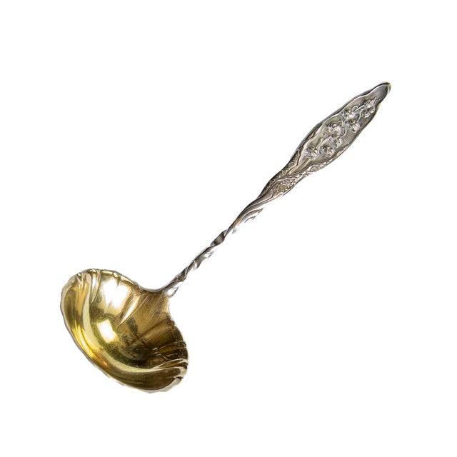 Whiting Manufacturing Antique Sterling Silver Ladle For Sale In Providence - Image 6 of 6