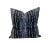 Modern Cape Town Woven Pillow Cover in Black, Indoor Outdoor Pillow - 20x20 For Sale - Image 3 of 3