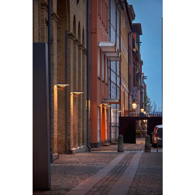 Louis Poulsen Large Poul Henningsen 'Ph Wall' Outdoor Sconce for Louis Poulsen in Raw Copper For Sale - Image 4 of 11