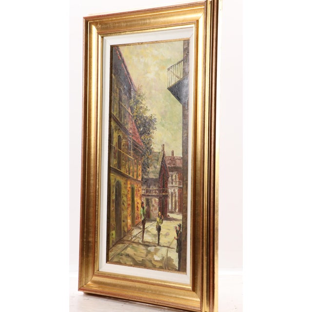 1990s Original Oil Painting Late 20th Century For Sale - Image 5 of 7