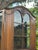Antique French Provincial Walnut Display Cabinet With Carved Details For Sale In Tampa - Image 6 of 6