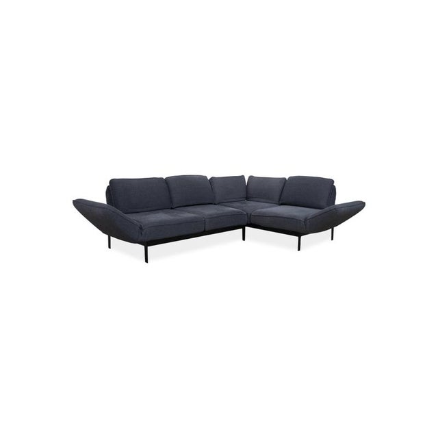 Modern Rolf Benz Mera 386 Fabric Corner Sofa Grey Sofa Couch For Sale - Image 3 of 18