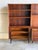 Brown Rosewood Wall Unit Bookcase With Tambour Doors Lyby Møbler Denmark 1960s For Sale - Image 8 of 10