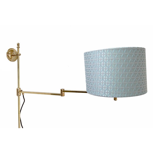 1960s Vintage Swing Sconce in Bronze and Brass, 1960s For Sale - Image 5 of 16
