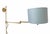 1960s Vintage Swing Sconce in Bronze and Brass, 1960s For Sale - Image 5 of 16