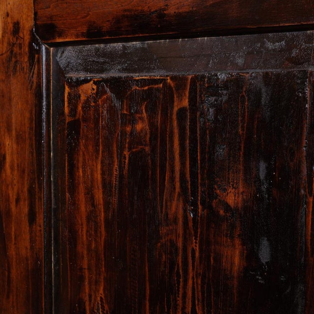Hallway Wardrobe in Walnut and Oak, 1800s For Sale - Image 9 of 12