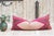 Magenta Antique Maira Sindh Silk Pillow For Sale - Image 8 of 9