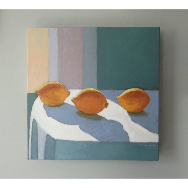 Impressionist Lemon Light by Anne Carrozza Remick For Sale - Image 3 of 6