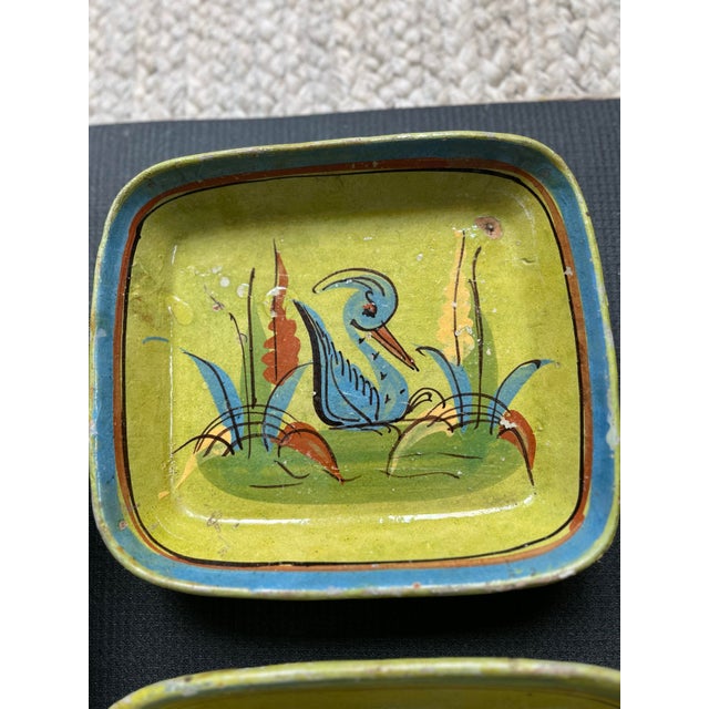 1940s Tlaquepaque Mexican Folk Art Pottery Nesting Bowls-Set of 4 For Sale - Image 11 of 11