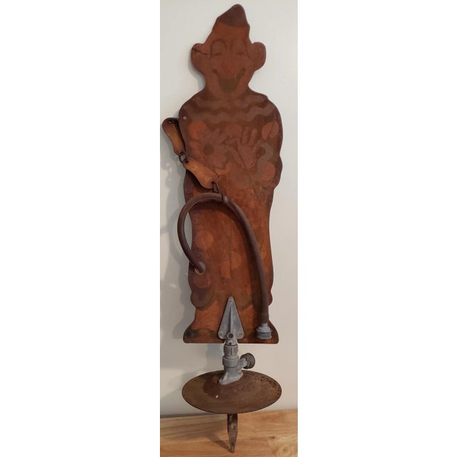 Vintage Old School Clown Lawn Sprinkler C.1930s For Sale In San Francisco - Image 6 of 6