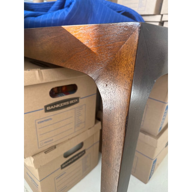 Asian Professionally Refinished Henredon Table With Ming Legs - Game Table or End Table For Sale - Image 3 of 9