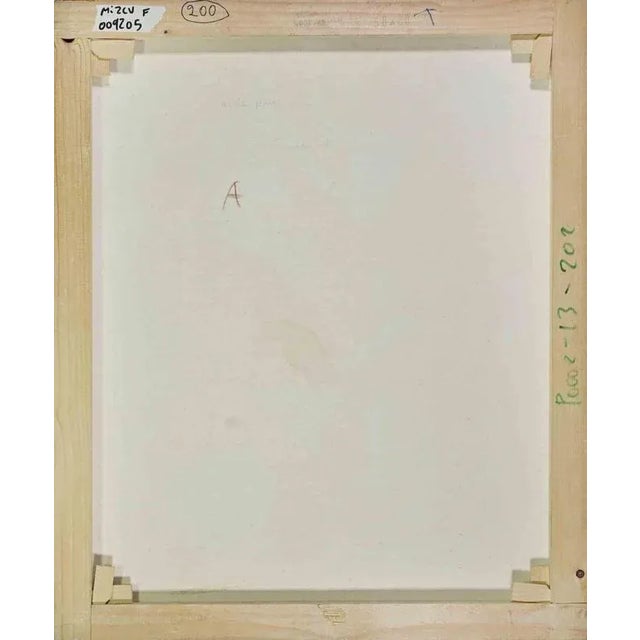 Modern Alberto Gallerati, In the Pastry Shop, Oil on Canvas, 1970s For Sale - Image 3 of 4