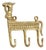 Bohemian Brass Camel Wall Hooks For Sale