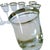Vintage Mikasa Silver Mist 57618 Cordial Glasses Platinum Rim Set of 8, 1979-87 For Sale - Image 12 of 15