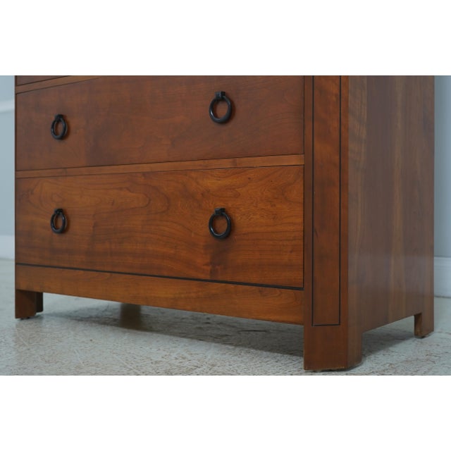Stickley Cherry 21st C. 6 Drawer Dresser For Sale - Image 10 of 15