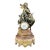 19th Century Gilt & Patinated Bronze Mounted on Marble Clock by Leroy For Sale