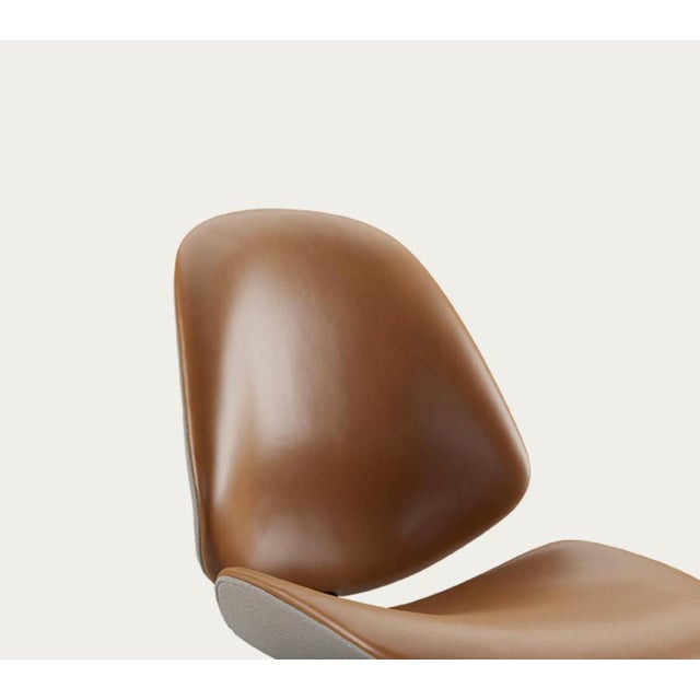 Black One Collection Council Family Salon Chair from Salto and Sigsgaard For Sale - Image 8 of 13