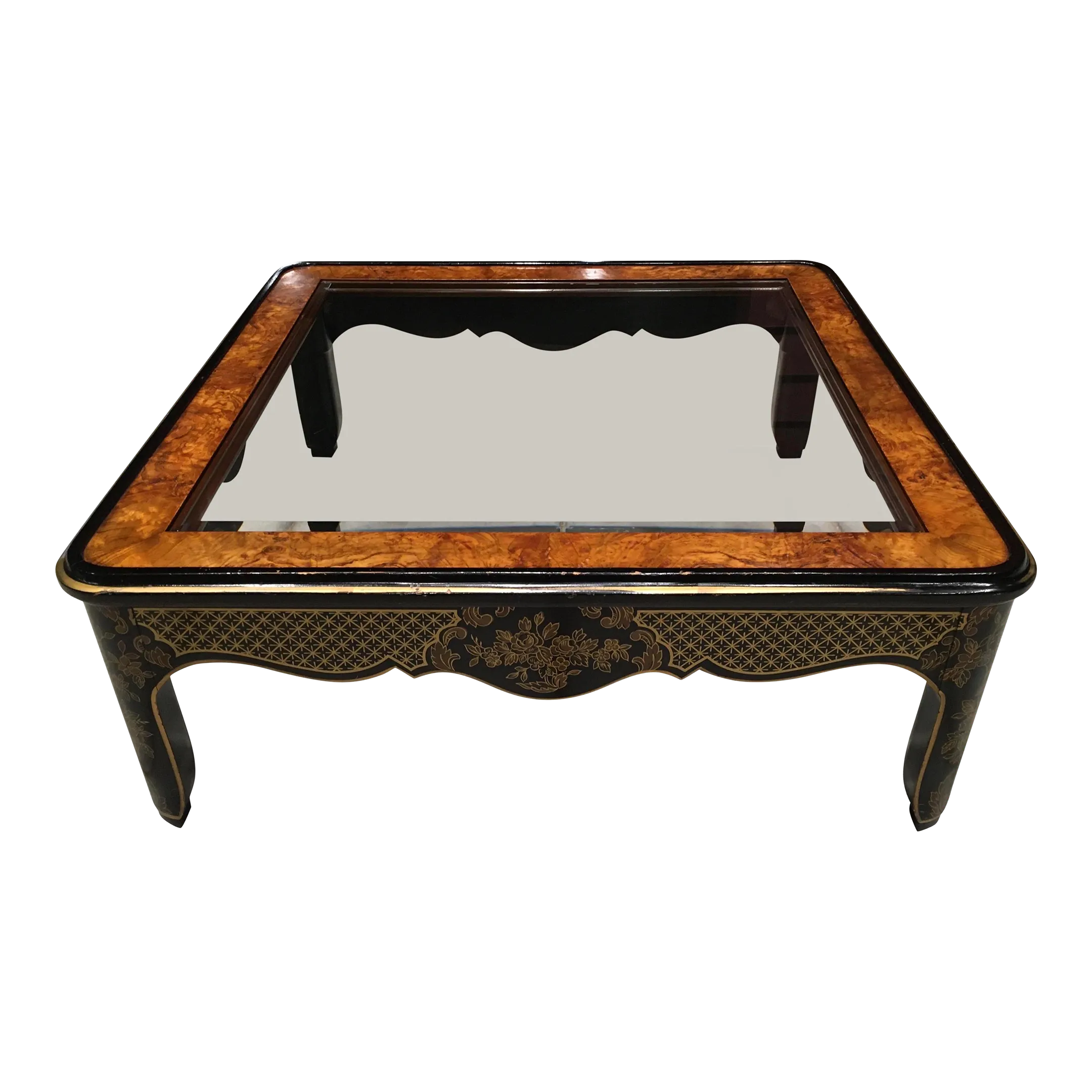 Midcentury Chinoiserie Drexel “Et Cetera” Coffee Table | Chairish