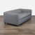 Features a deep single cushion seat and pull out sleeper with 5.25" coil/foam mattress. Brand: CB2. Model: Movie. Original...