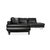 Relevé Corner Sofa in Black Leather from Natuzzi For Sale - Image 14 of 17