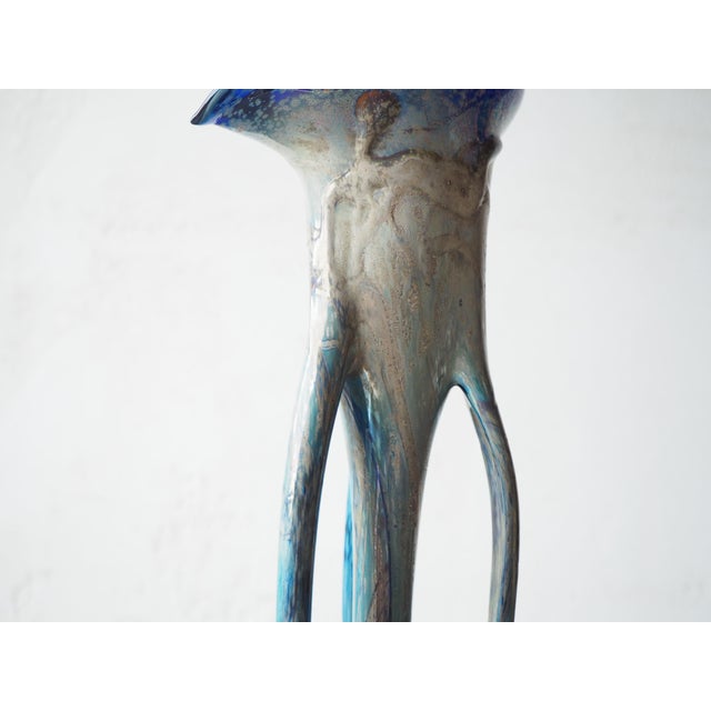 Mid-Century Art Glass Vase, Bohemia, 1960s For Sale - Image 11 of 18