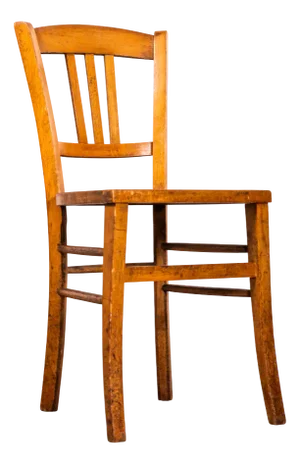 Vintage French Oak Farmhouse Dining Chair, 1950s