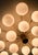 21st Century Natural Brass Glossy White Murano Globes Flush Mount by Fabio LTD For Sale - Image 10 of 10