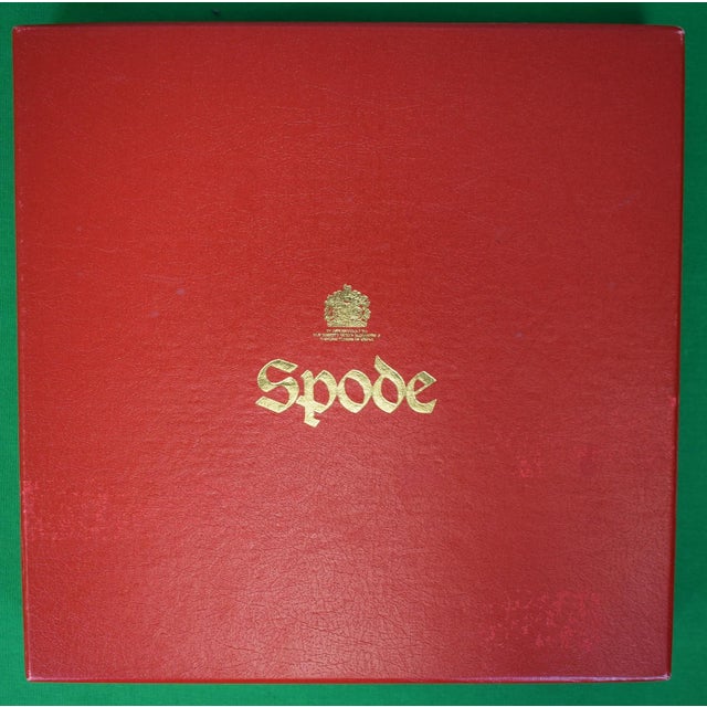 Mid 20th Century Spode England Bone China the Equestrian Series 'Polo' Plate No. 1 (Nib) For Sale - Image 5 of 7