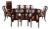 Karges Flame Mahogony DIning Set For Sale